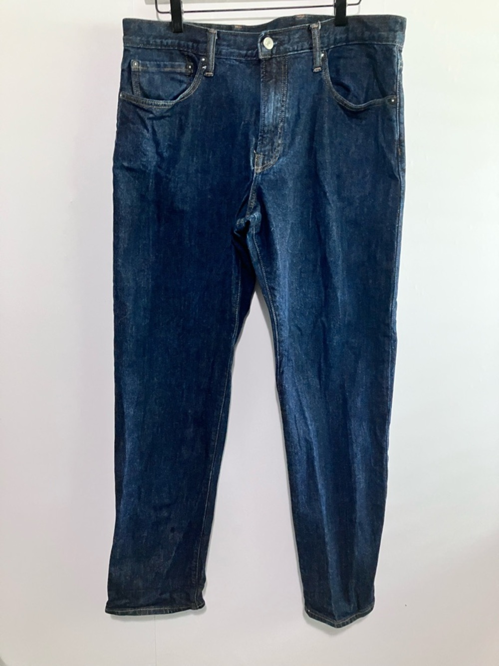 GAP Men's Dark Blue GapFlex Denim Jeans - Classic Straight Fit 36x32